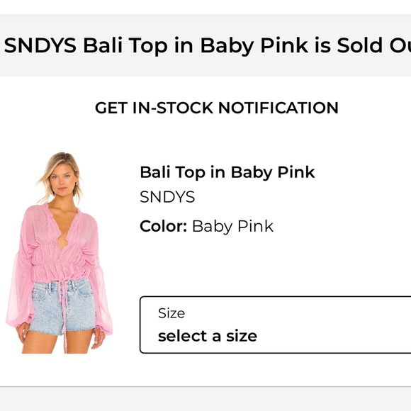 SNDYS Ruffled Women's Blouse - Picture 2 of 4